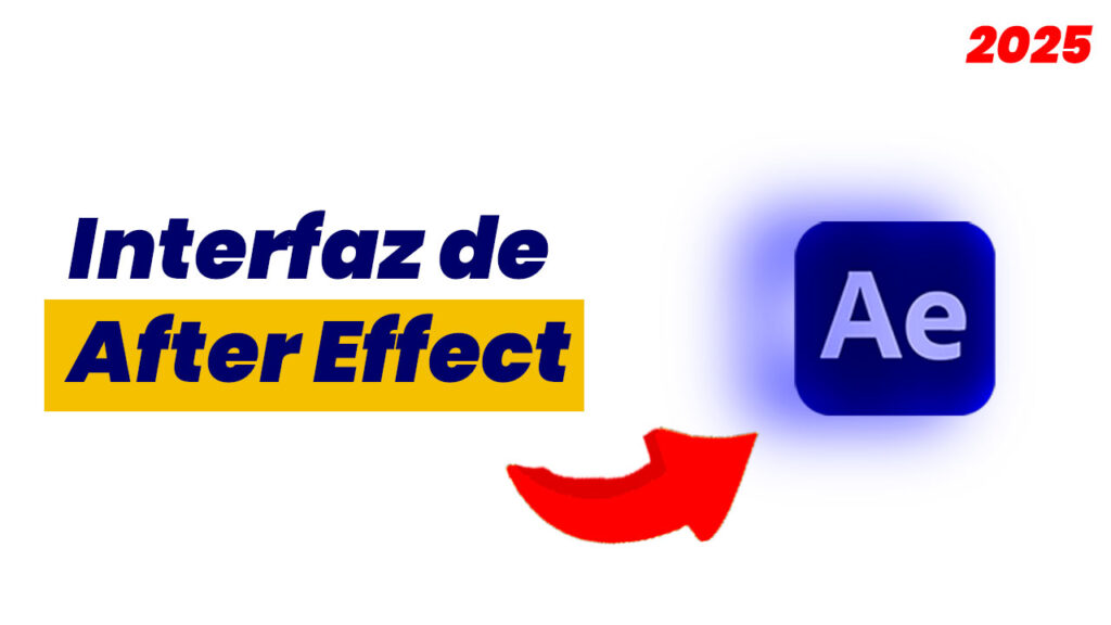 interfaz de after effects